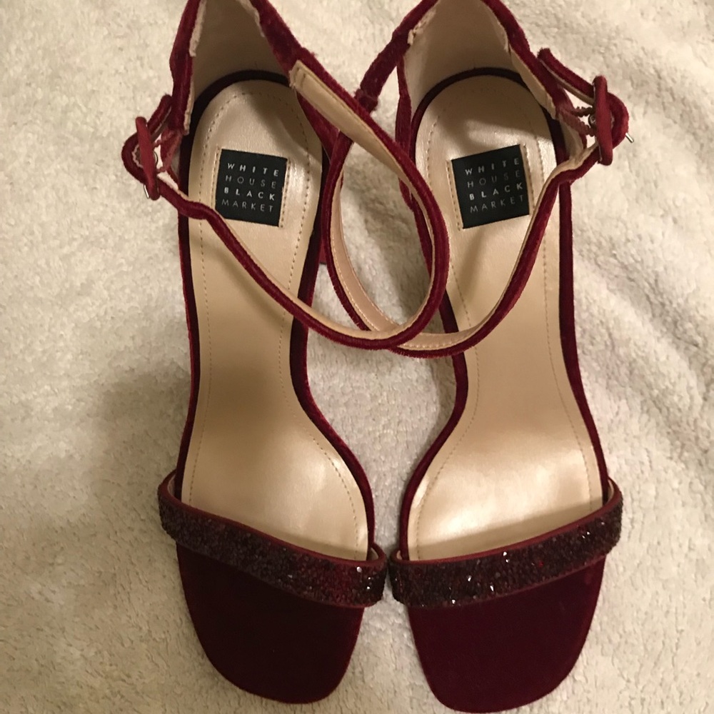 Brand new. WHBM. Never worn. Red velvet.
